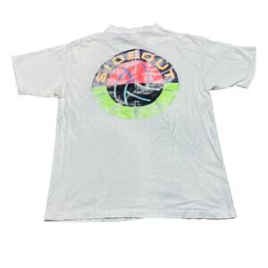 Vintage 80s Sideout Sport Volleyball Faded Single Stitch Shirt Men's L